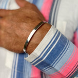Smooth Armada cuff Sterling Silver 925