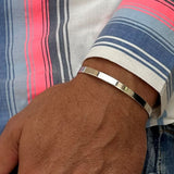 Smooth Armada cuff Sterling Silver 925