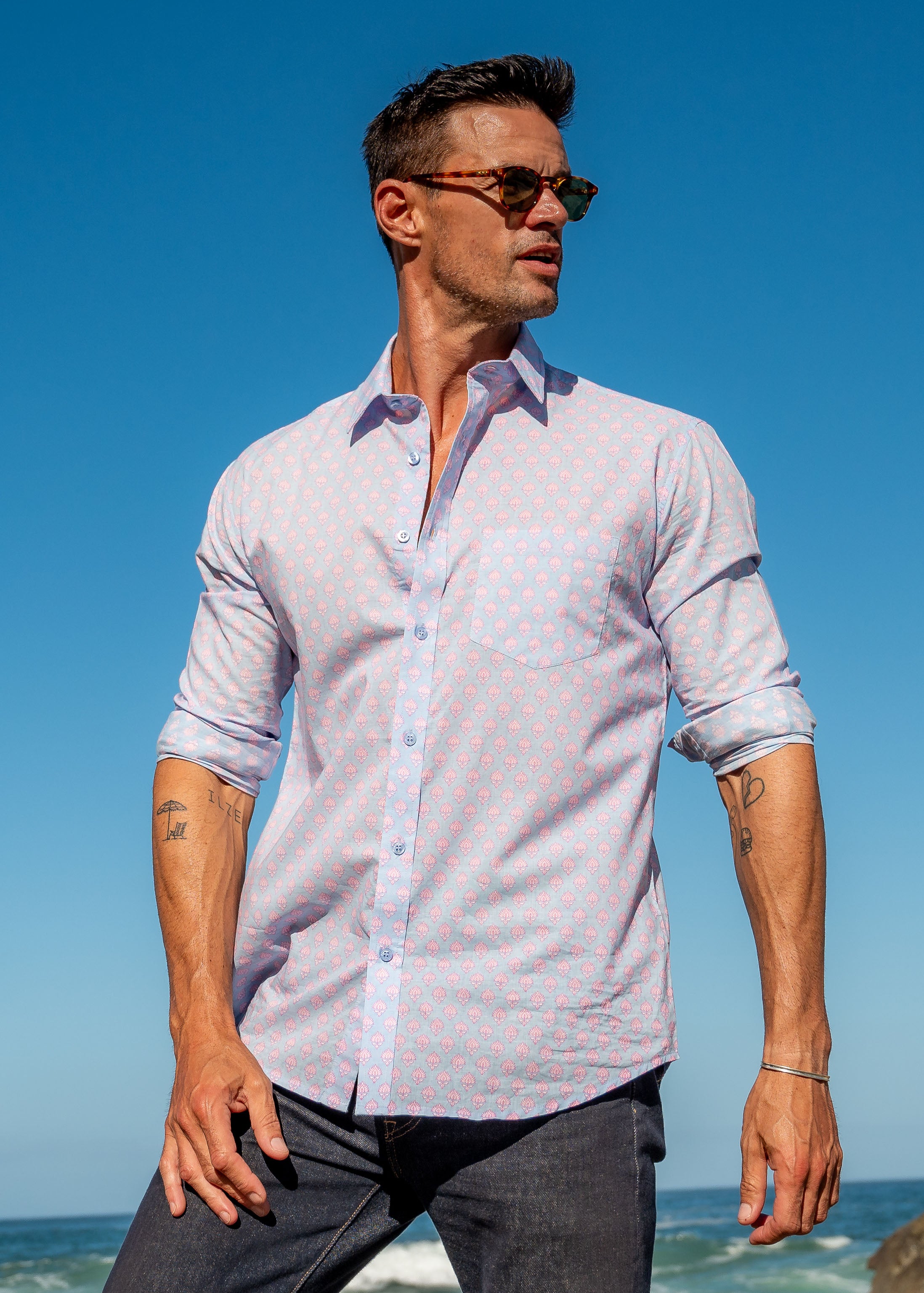 men's holiday shirt