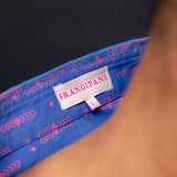 Desert Frequency Mens' Organic Cotton Shirt in Blue