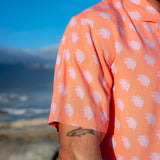 Montana Calor Mens' Eco-Viscose Short Sleeve Shirt in Watermelon