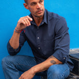 Midnight Rebel Cotton Twill shirt