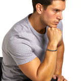 Grey Marl Cotton T-Shirt
