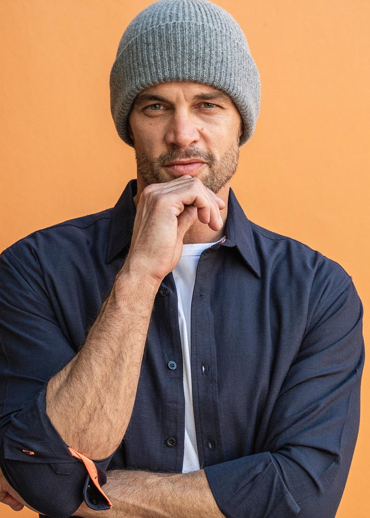Pure Grey Beanie - 30% OFF