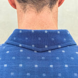 Dash in Indigo Mens' Cotton Shirt in Indigo