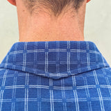 Dash Out Mens' Cotton Shirt in Blue