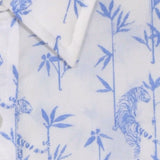Eazy Tiger Mens' Cotton Shirt in White