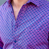Mayura Mens' Organic Cotton Shirt in Navy