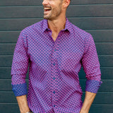 Mayura Mens' Organic Cotton Shirt in Navy