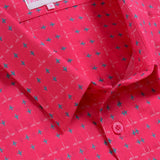 San Benito Mens' Organic Cotton Shirt in Pink