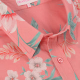 Shangri La Mens' Organic Cotton Shirt in Coral