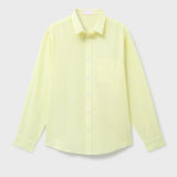 Lemon Stripe Men's Long Sleeve Shirt