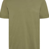 Mens' Cotton T-Shirt in Khaki Green