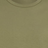 Mens' Cotton T-Shirt in Khaki Green