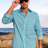 Blue Orbit Mens' Cotton Organic Shirt