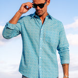 Blue Orbit Mens' Cotton Organic Shirt