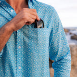 Blue Orbit Mens' Cotton Organic Shirt