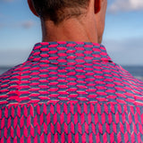 Inter Stella Mens' Cotton Shirt in Blue & Pink