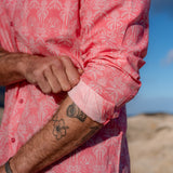 Pink Glade Mens' Cotton Shirt