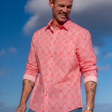 Pink Glade Mens' Cotton Shirt