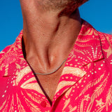 Gangsters Paradise Mens' Short Sleeve Shirt in Pink