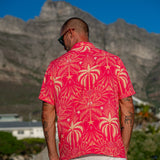 Gangsters Paradise Mens' Short Sleeve Shirt in Pink