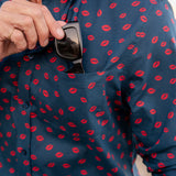 Pukka Up Mens' Cotton Organic Shirt on Blue