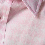 Palm Grove Mens' Organic Shirt in Light Pink
