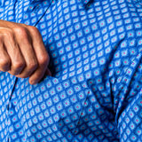 Mayura Mens' Organic Cotton Shirt in Blue