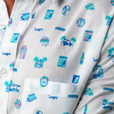 Mustique Mens' Organic Cotton Shirt in White