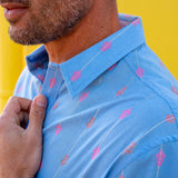 Maharani Blue Men's Woven Shirt