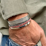 Fine Line Cuff Sterling Silver 925