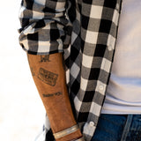 Mens' Check Shirt in Black & White