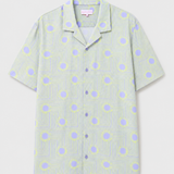Solar Mens' Short Sleeve Shirt in Blue