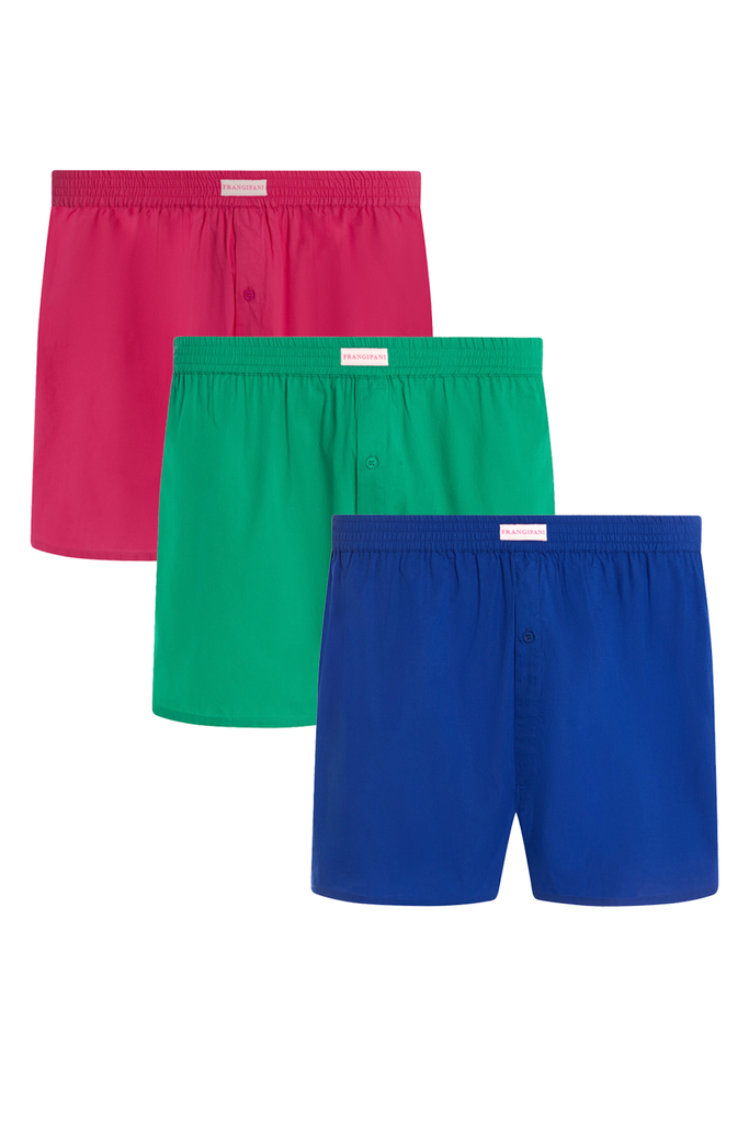 TRIPLE PACK - ELECTRIC BLUE, SUPER PINK & EMERALD GREEN - 20% OFF TODAY