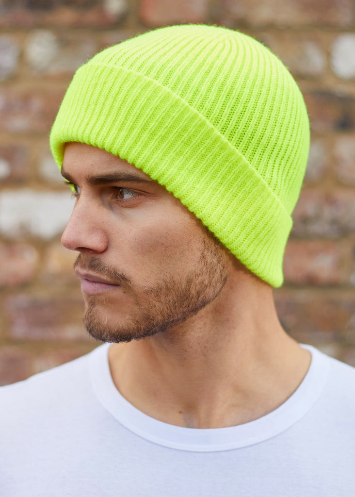 Neon Yellow Beanie - 30% OFF