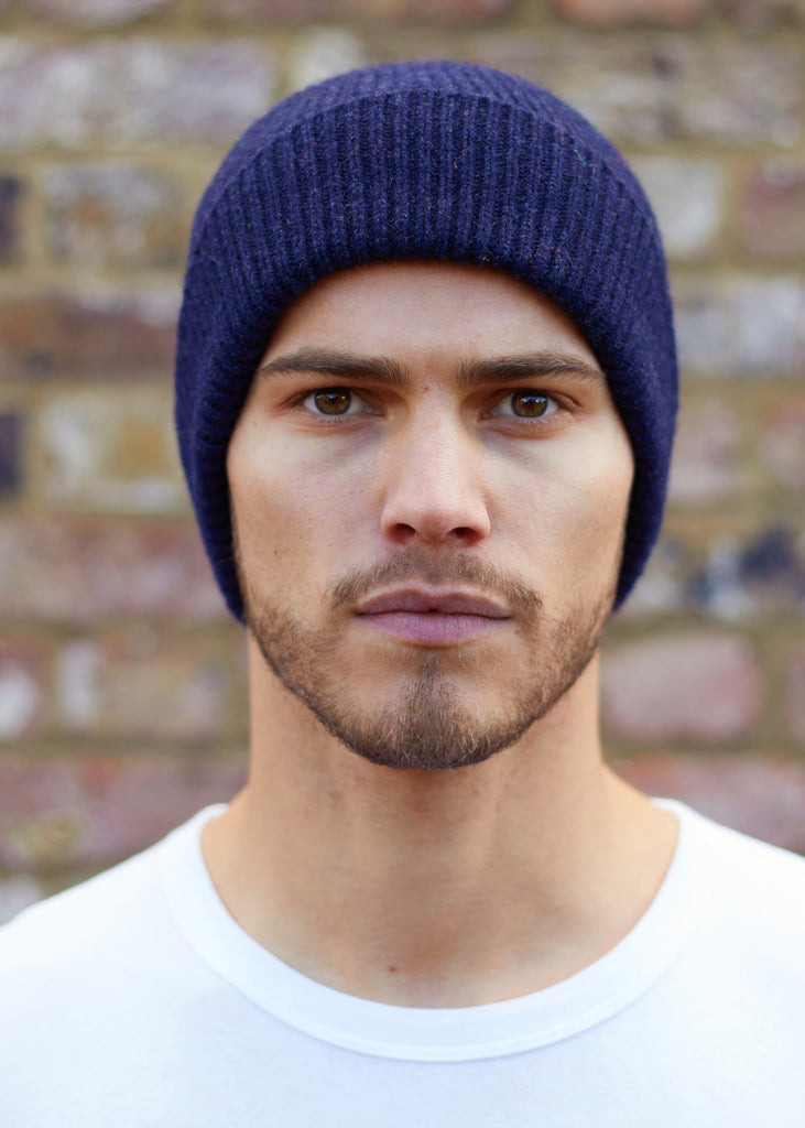 Navy Blue Beanie - 30% OFF